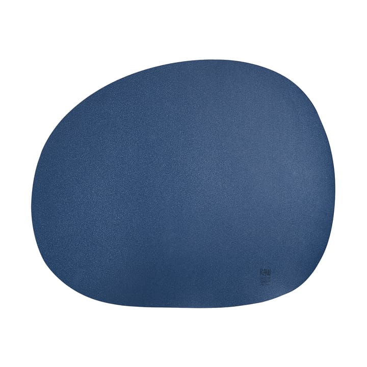 Raw placemat 41 x 33.5 cm, dark blue Aida