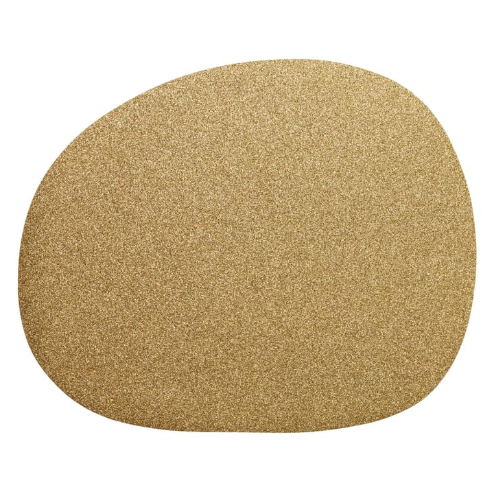 Raw placemat 41 x 33.5 cm - Gold - Aida