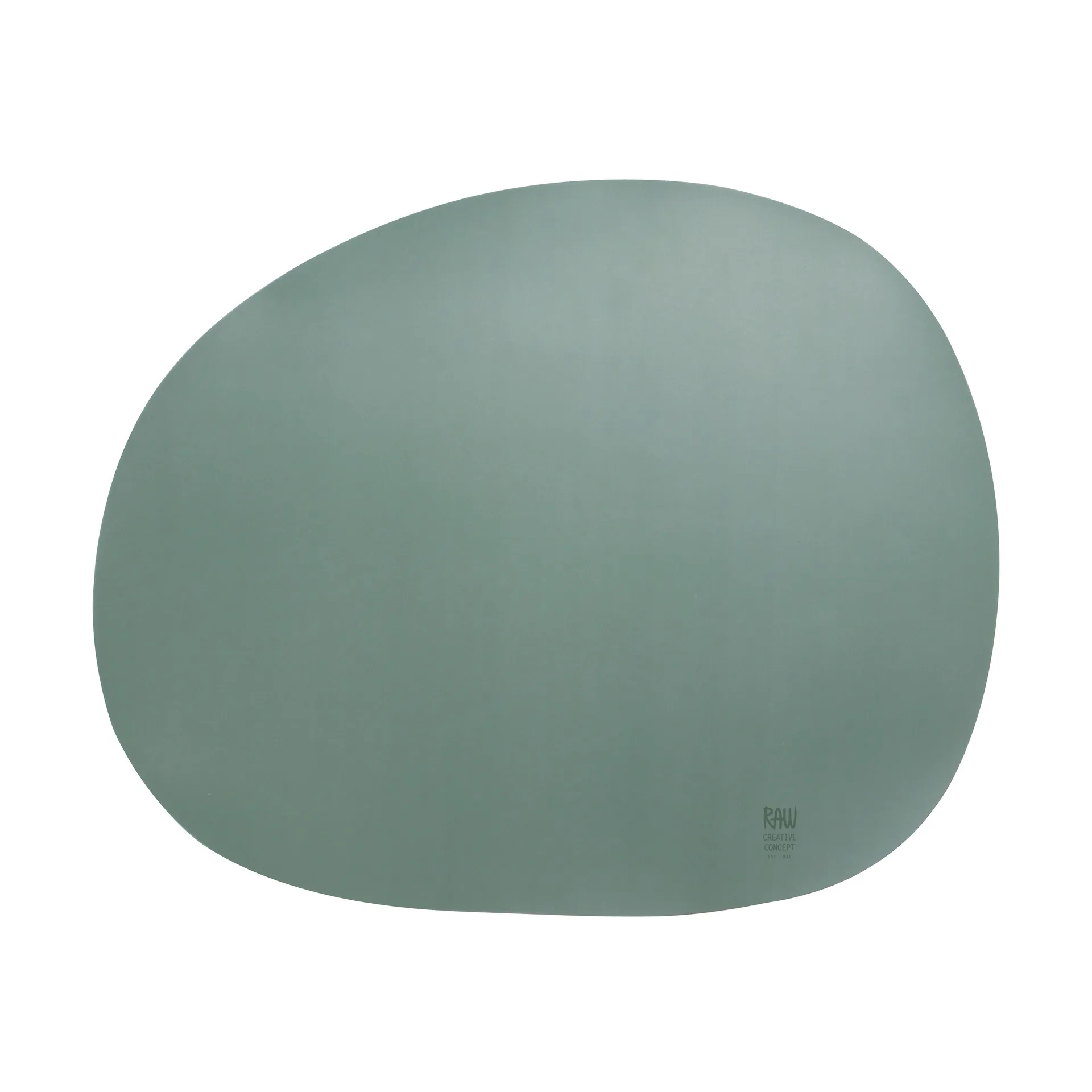 Raw placemat 41 x 33.5 cm, green Aida
