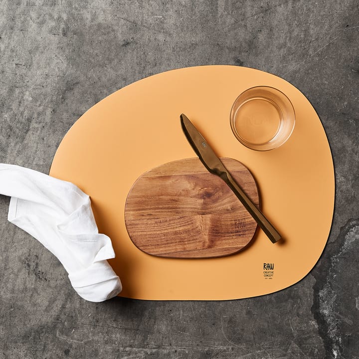 Raw placemat 41 x 33.5 cm, Lollypop yellow Aida