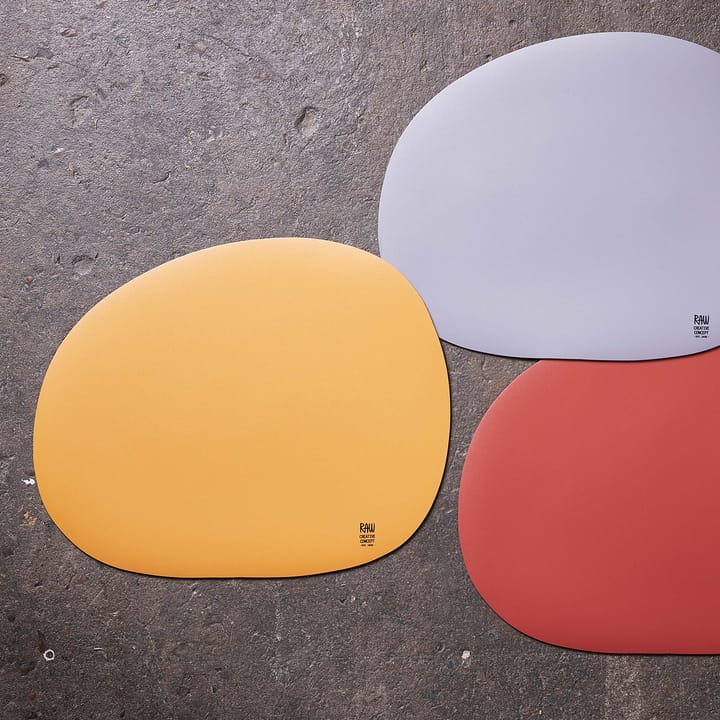 Raw placemat 41 x 33.5 cm - pumkin yellow - Aida