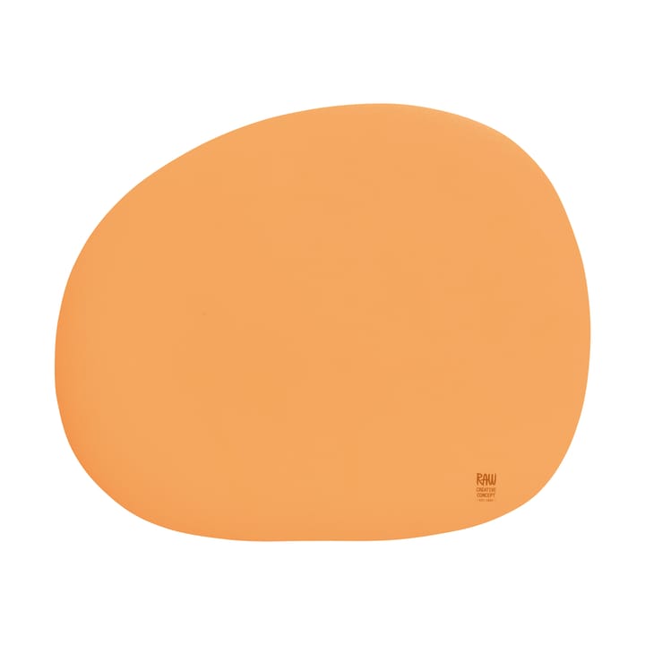 Raw placemat 41 x 33.5 cm, Pumpkin yellow Aida