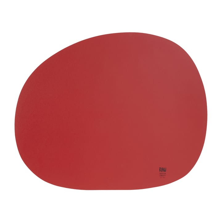 Raw placemat 41 x 33.5 cm - Very berry red - Aida