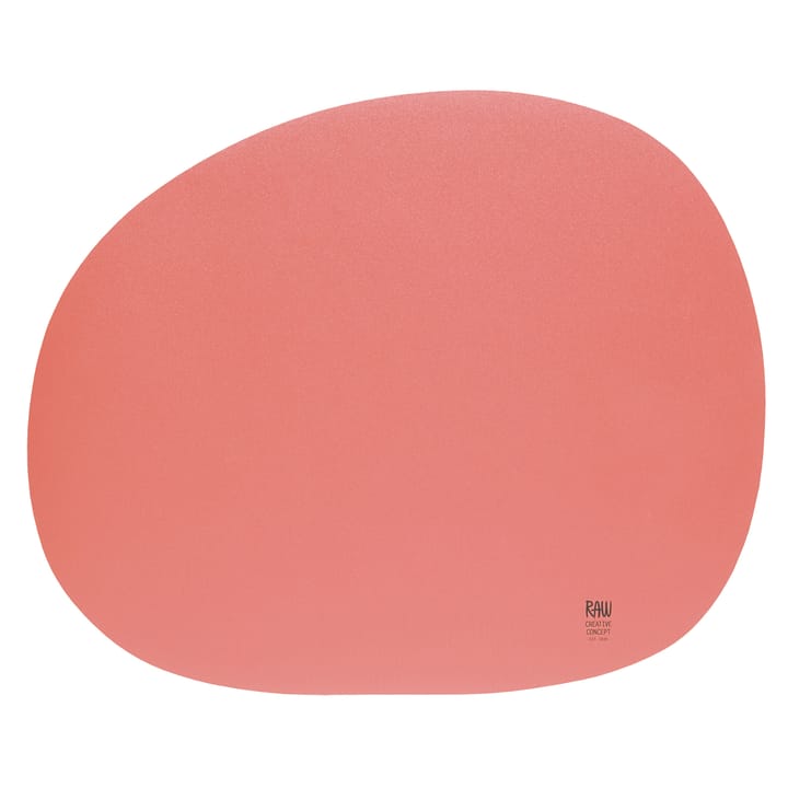 Raw placemat 41 x 33.5 cm - Watermelon red - Aida