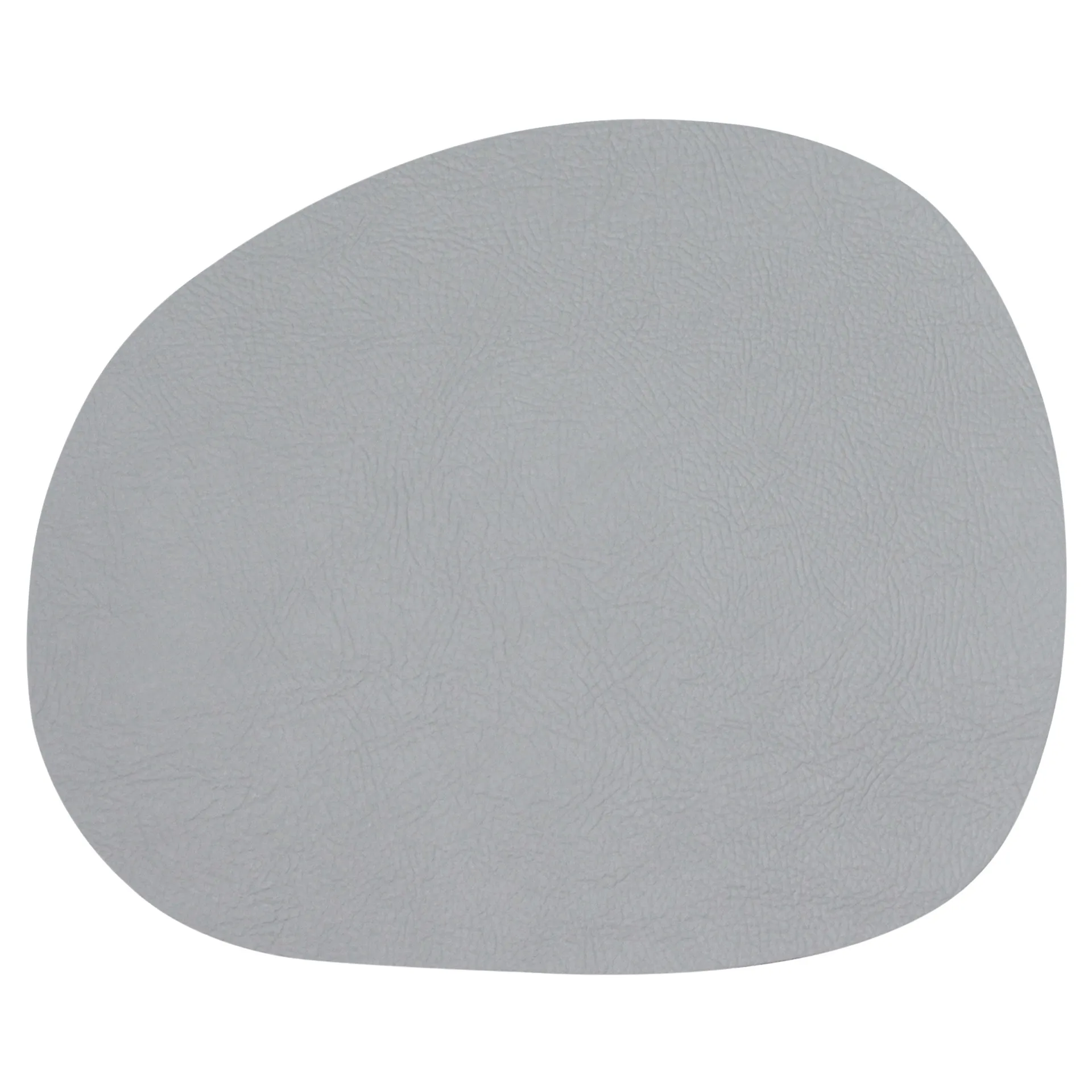 Raw placemat leather, Light grey buffalo (light grey) Aida