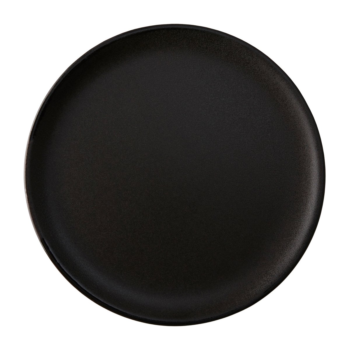 Aida Raw plate o20 cm Titanium black | Scandinavian Design | Small plates & side plates | Black