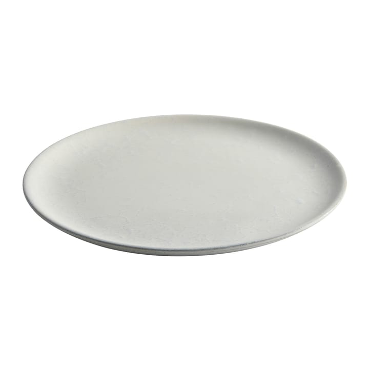 Raw plate Ø23 cm - Arctic white - Aida