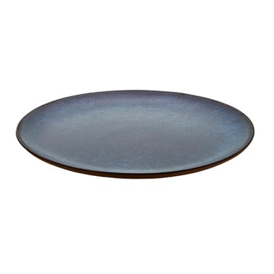Raw plate Ø23 cm - Midnight blue - Aida