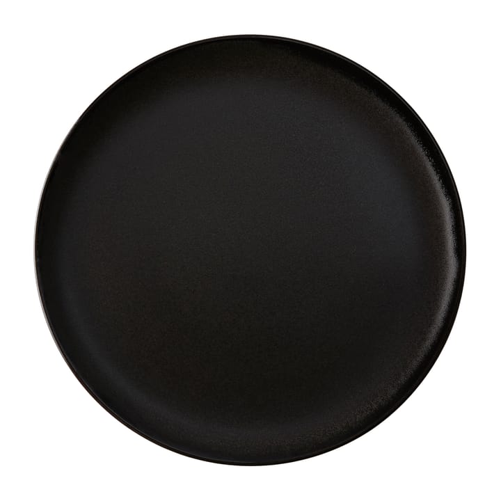 Raw plate Ø23 cm - Titanium black - Aida