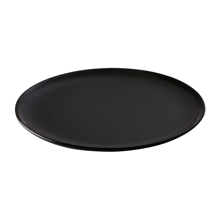 Raw plate Ø23 cm - Titanium black - Aida