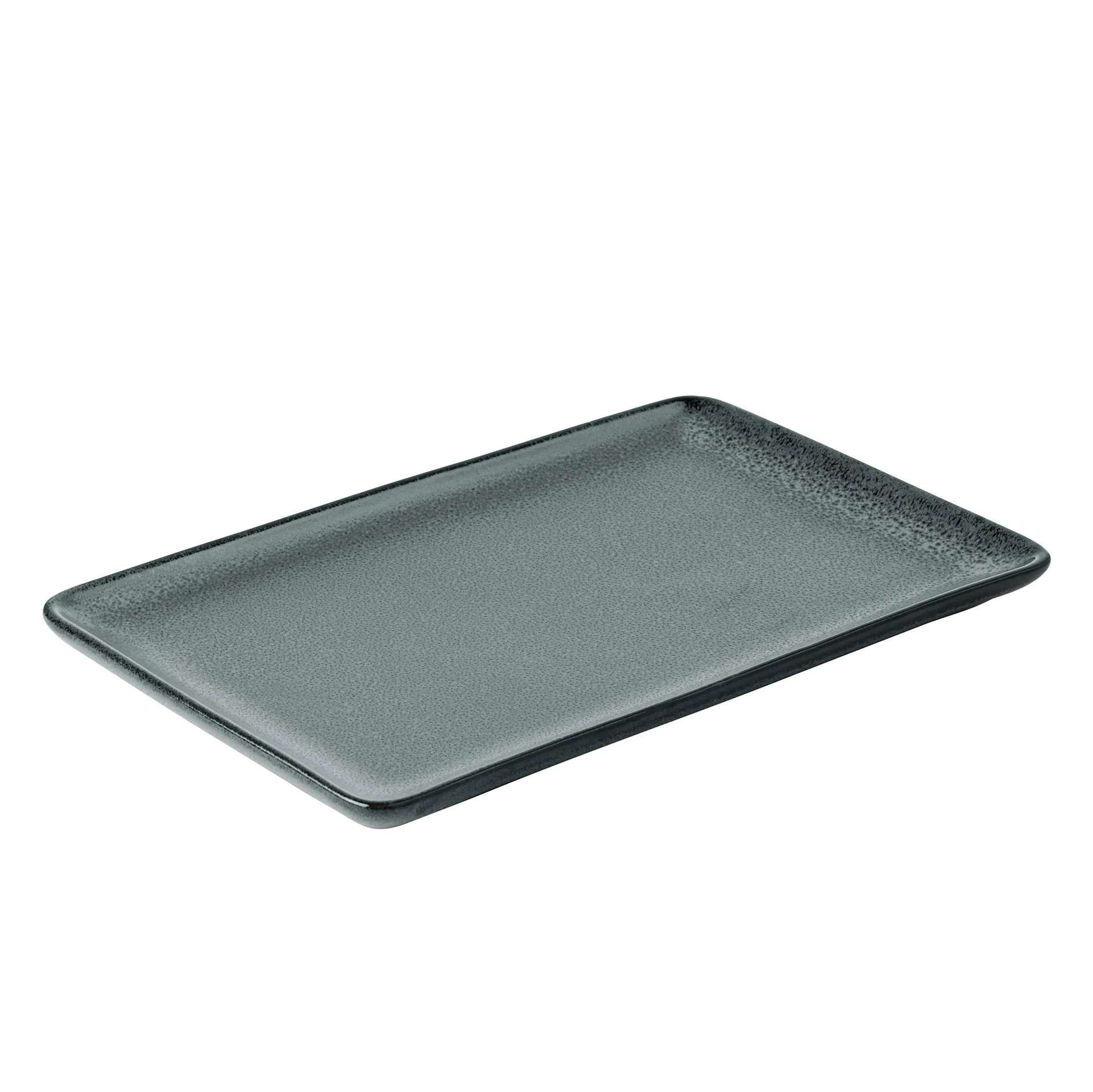 Raw plate 23.5x15 cm, Northern green Aida