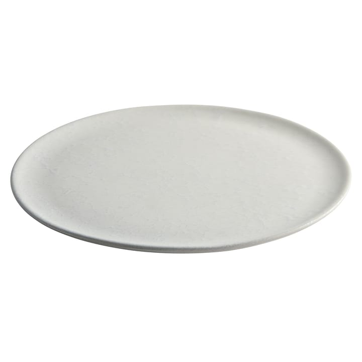 Raw plate Ø28 cm - Arctic white - Aida