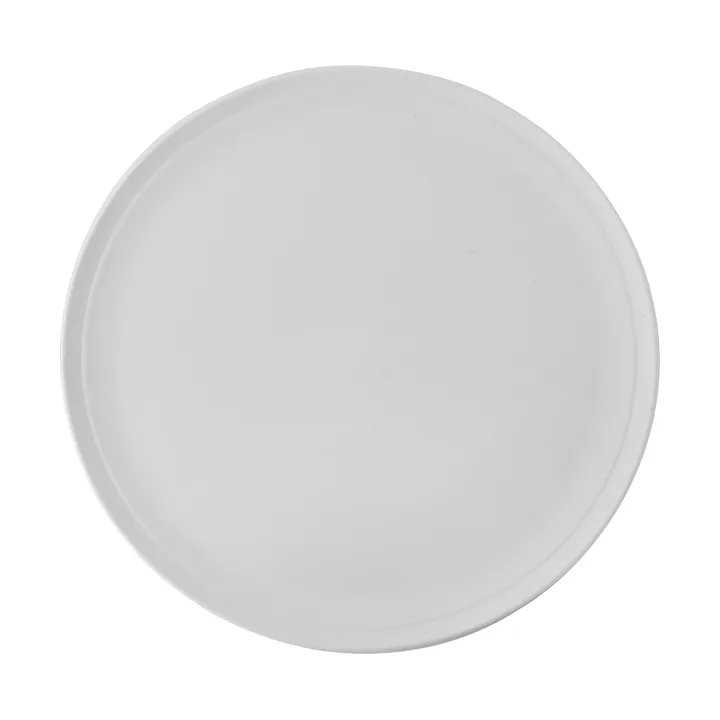 Raw plate Ø28 cm - Pure Porcelain - Aida