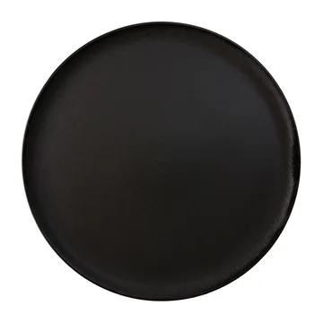 Raw plate Ø28 cm - Titanium black - Aida