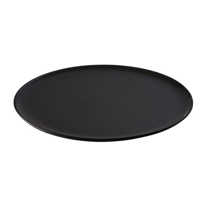 Raw plate Ø28 cm - Titanium black - Aida