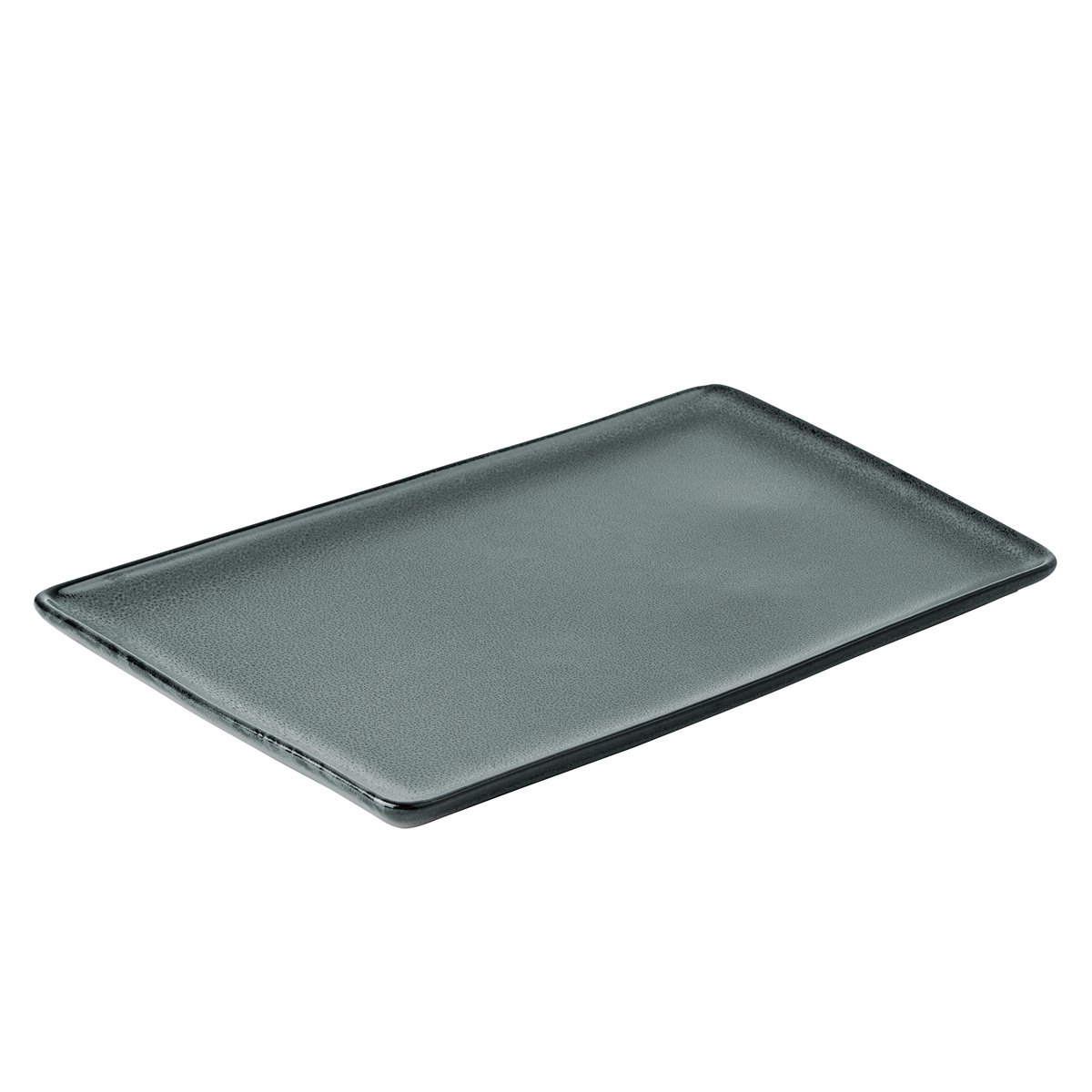 Aida Raw plate 31.5x20 cm Northern green | Scandinavian Design | Dinner plates | Green