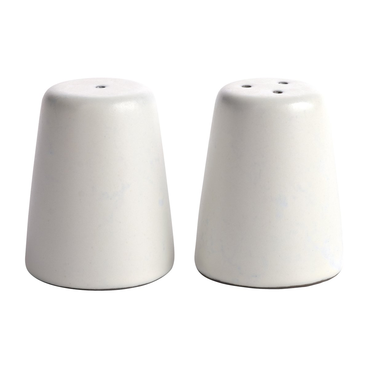 Aida Raw salt and pepper set Arctic white | Scandinavian Design | Salt & Pepper shakers | White