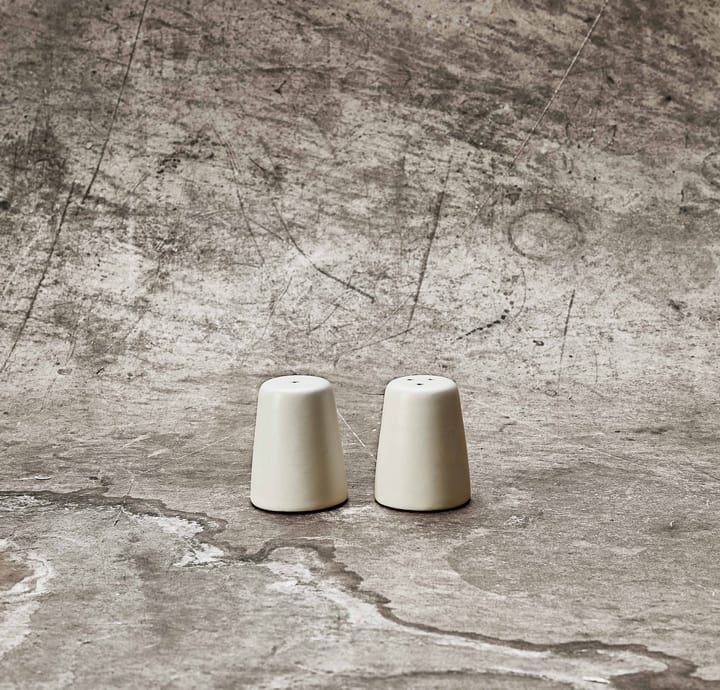 Raw salt and pepper set - Arctic white - Aida