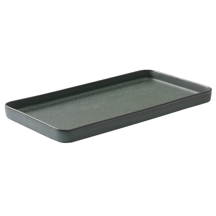 Raw saucer 18x34 cm - northern green - Aida