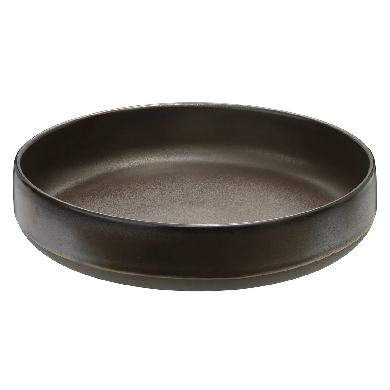 Aida Raw serving bowl o 30 cm metallic brown | Scandinavian Design | Serving bowls | Brown