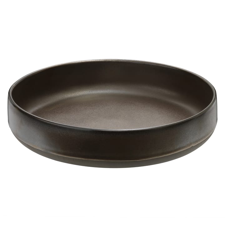 Raw serving bowl Ø 30 cm - metallic brown - Aida