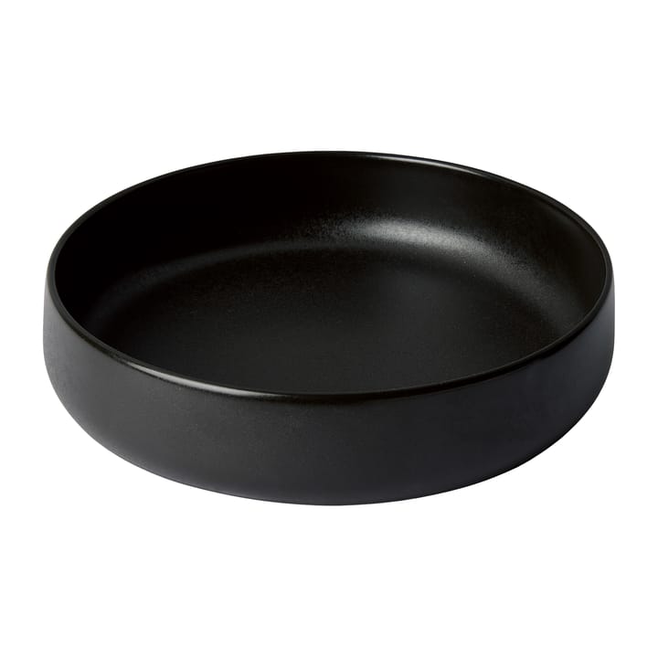 Raw serving bowl Ø30cm - Titanium Black - Aida