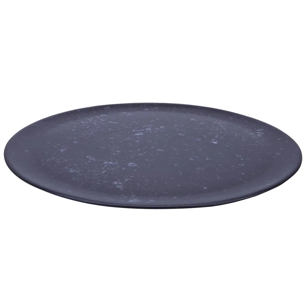 Aida Raw serving platter o34 cm black with dots | Scandinavian Design | Serving platters & dishes | Black