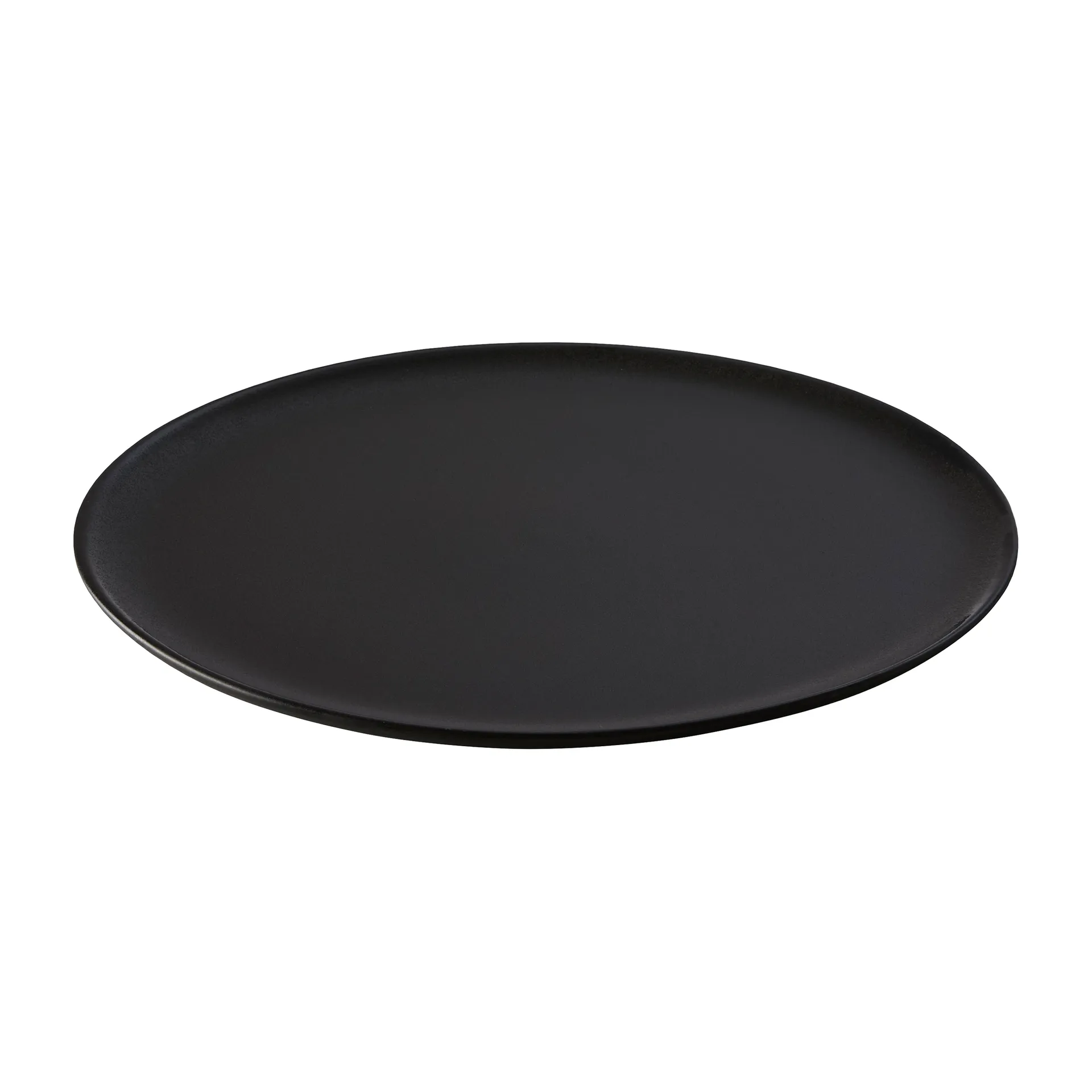 Raw serving platter Ø34 cm, Titanium black Aida