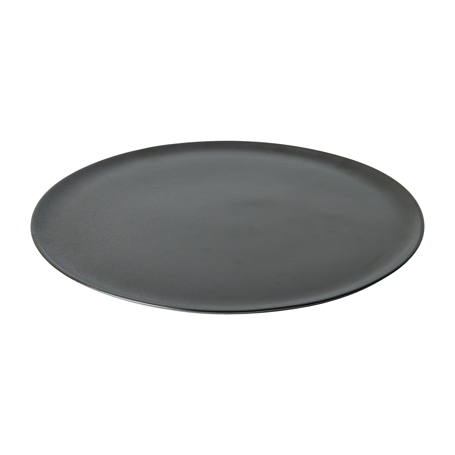 Raw serving saucer Ø 42 cm, Titanium Black Aida