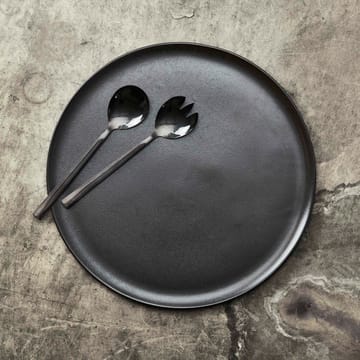 Raw serving saucer Ø 42 cm - Titanium Black - Aida