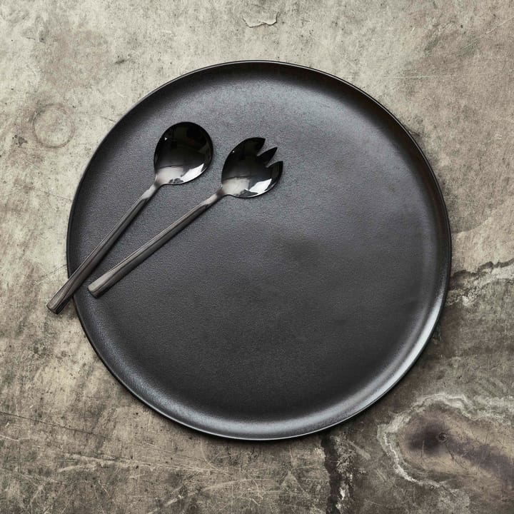 Raw serving saucer Ø 42 cm - Titanium Black - Aida