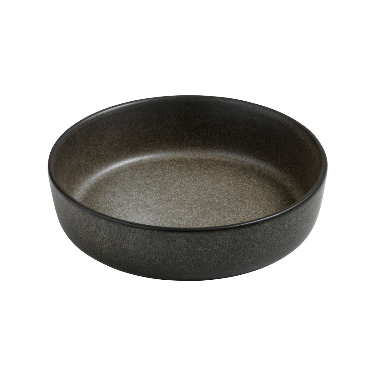 Aida Raw soup plate o19,4 cm Forest brown | Scandinavian Design | Deep plates | Brown
