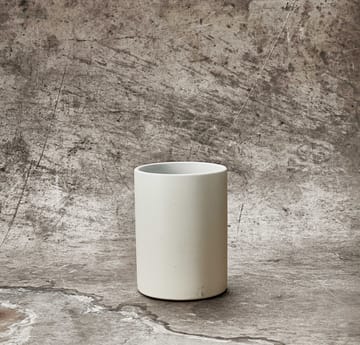Raw storage jar 15 cm - Arctic white - Aida