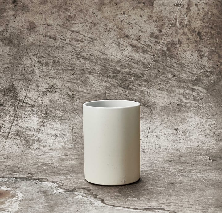 Raw storage jar 15 cm - Arctic white - Aida