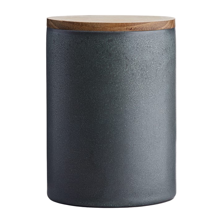 Raw storage jar with lid 15 cm - Northern green - Aida