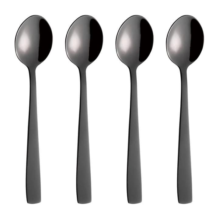 Raw teaspoon 4-pack - Black - Aida