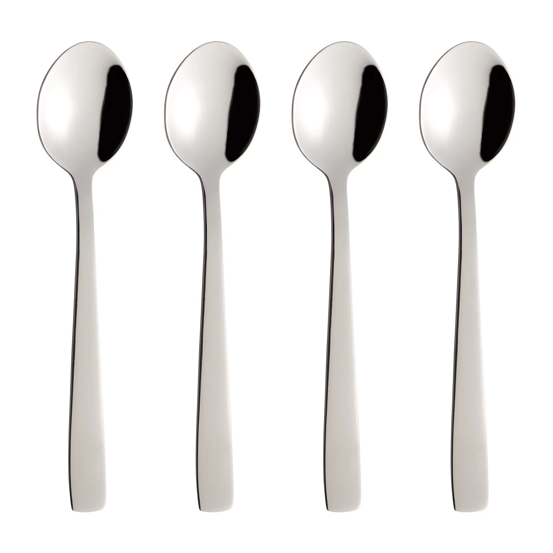 Raw teaspoon 4-pack, Stainless steel Aida