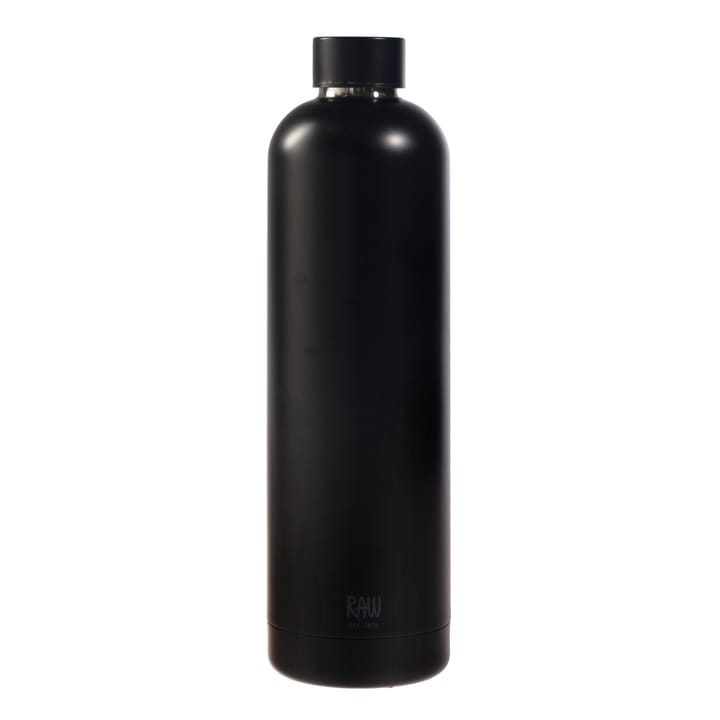 Raw thermal flask 1 l - Matt black - Aida