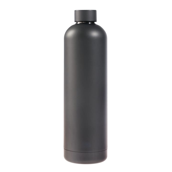 Raw thermal flask 1 l - Metallic dark grey - Aida