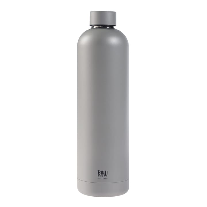 Raw thermal flask 1 l - Metallic silver - Aida