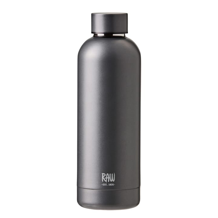 Raw thermos bottle 0.5 l - matte grey - Aida