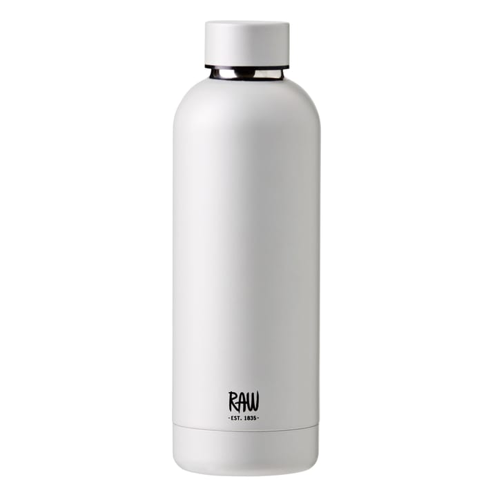 Raw thermos bottle 0.5 l - metallic silver - Aida