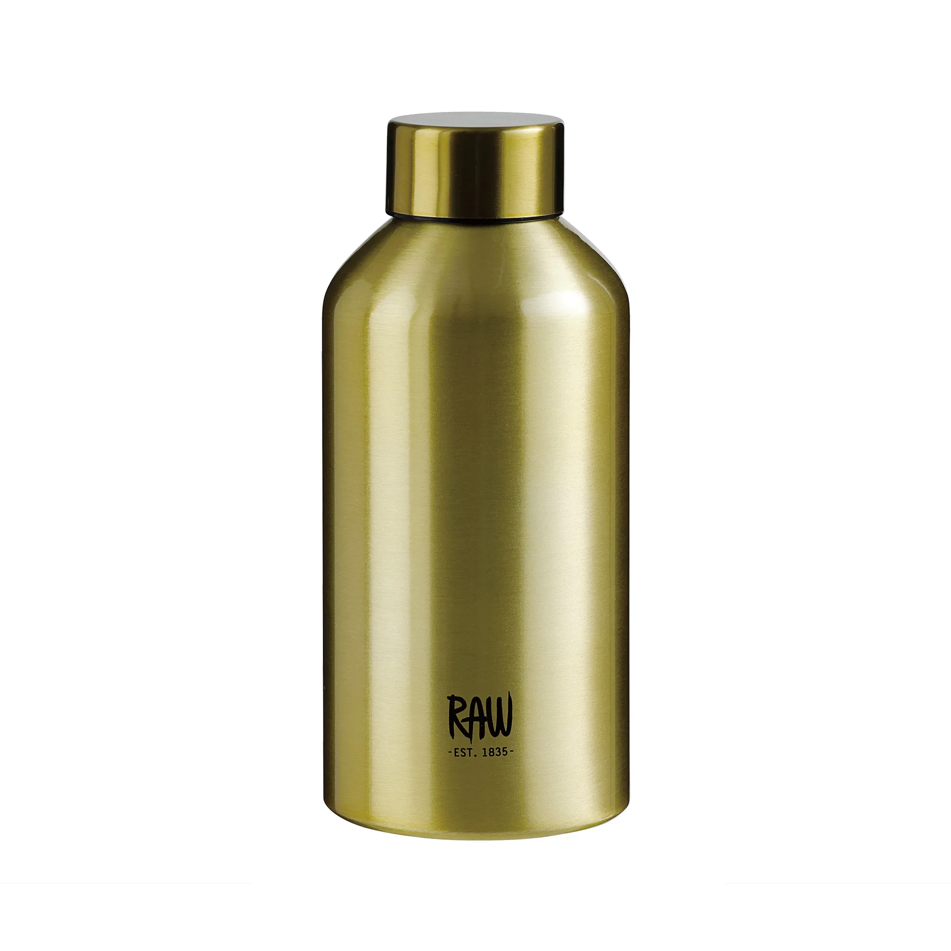 Raw To Go aluminum bottle 0.5 L, Gold Aida