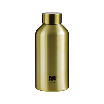 Raw To Go aluminum bottle 0.5 L - Gold - Aida