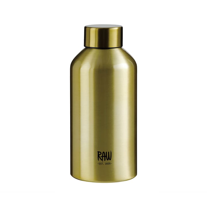 Raw To Go aluminum bottle 0.5 L - Gold - Aida