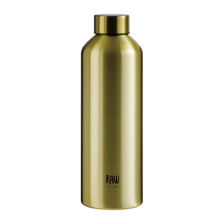 Raw To Go aluminum bottle 0.75 L - Gold - Aida