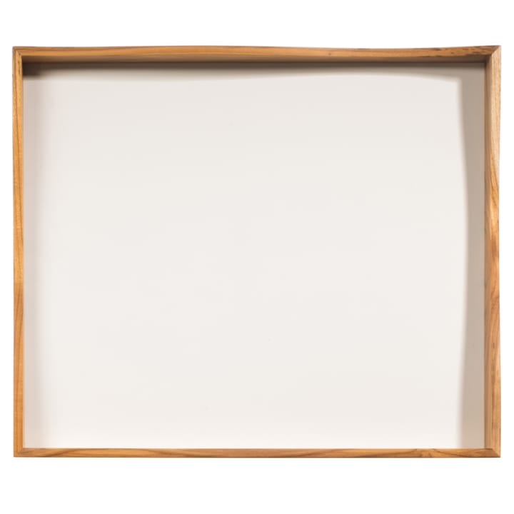 Raw tray with MDF-botten, Wood-white Aida