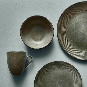 Relief bowl Ø14 cm - grey - Aida