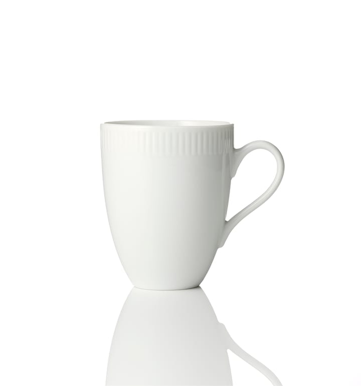 Relief mug 4-pack - White - Aida