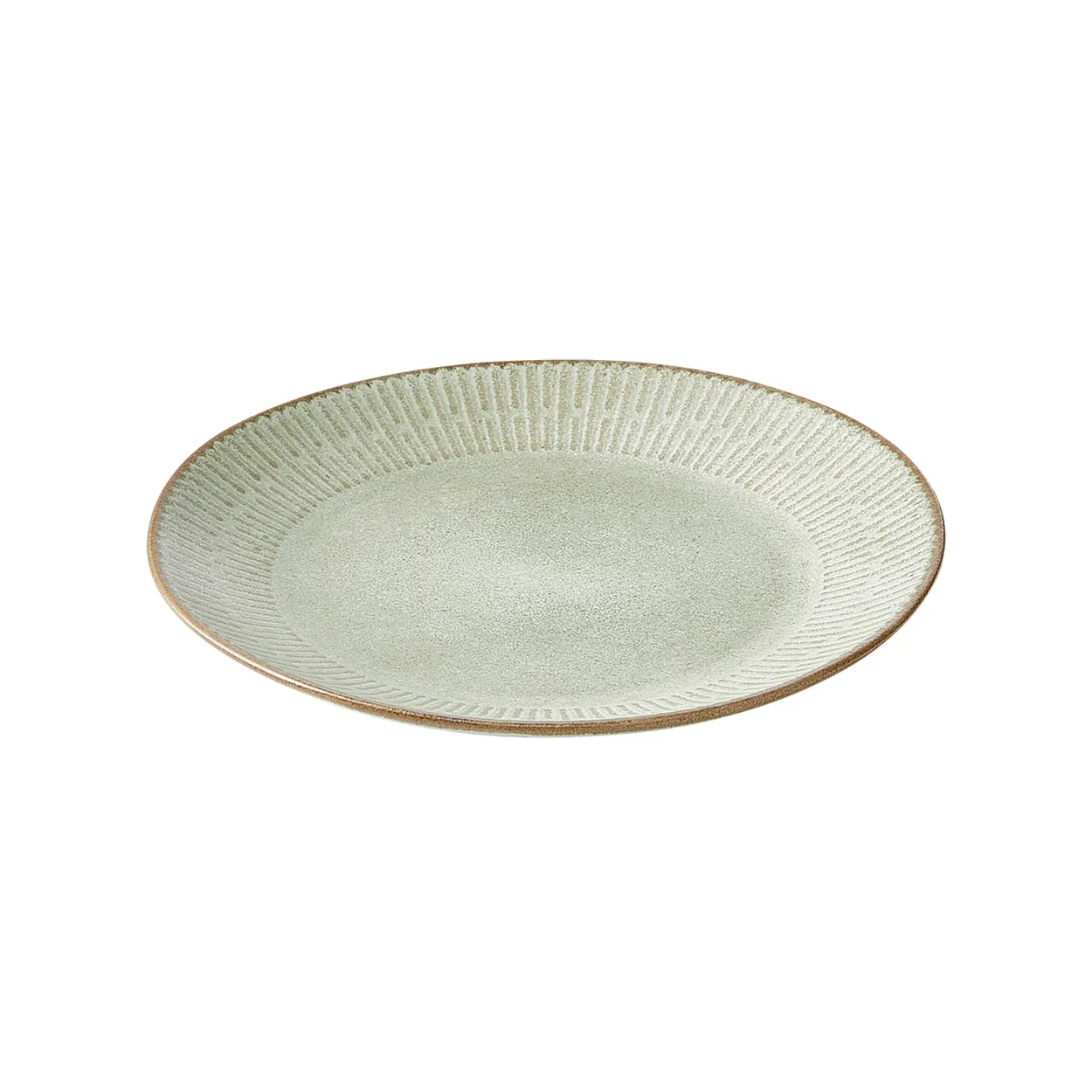 Aida Relief plate 22 cm green | Scandinavian Design | Small plates & side plates | Green
